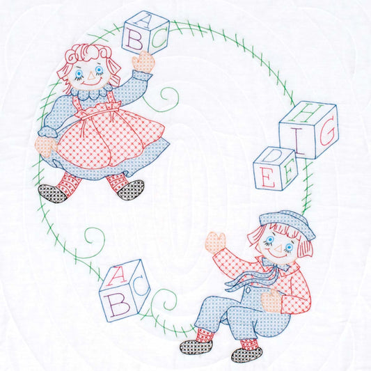 Crib Quilt Top Needle Art