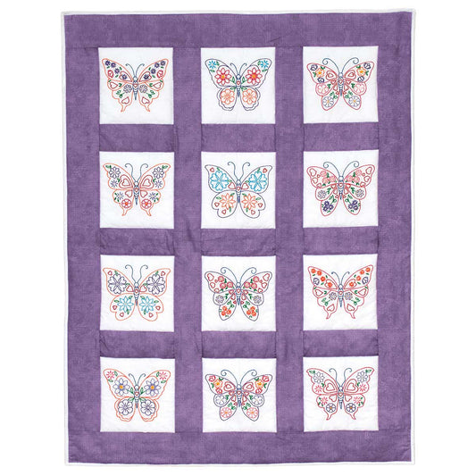 Theme 9" Quilt Blocks Needle Art