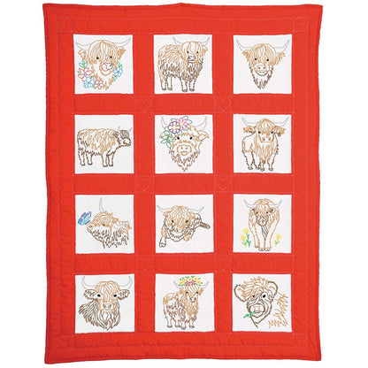 Theme 9" Quilt Blocks Needle Art