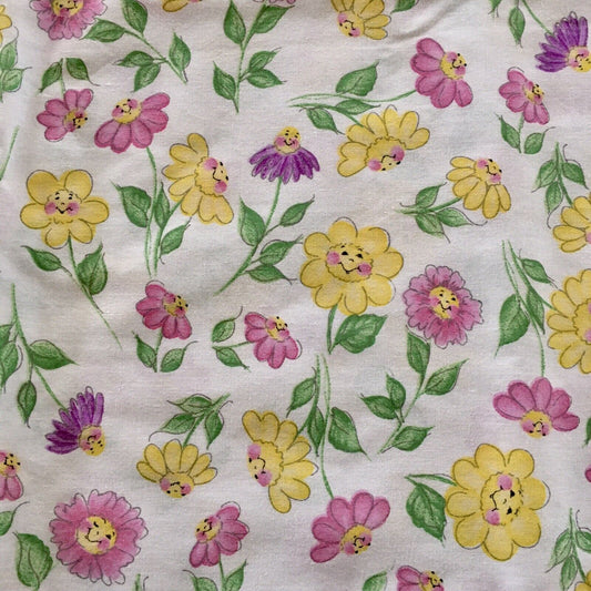 Flower Party Small Tossed Flowers Cotton Quilting Fabric by Daisy Kingdom