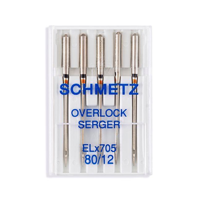 Schmetz Overlock Universal  Machine Needle Size 80/12 ELx705 CF