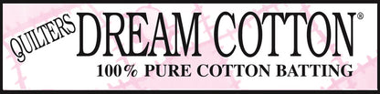 100% Cotton Deluxe Loft Batting, Craft Size