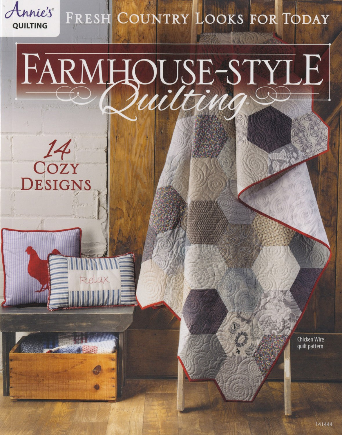 Farmhouse Style Quilt Book by Annie's Quilting