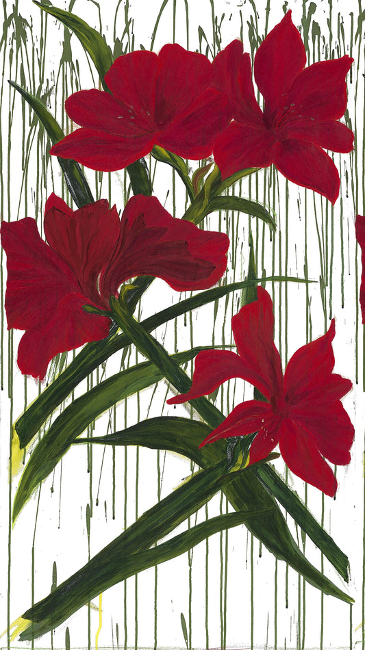 Winter Garden - A Garden View Wall / Door Hanging by Northcott Kit