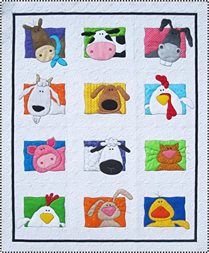 Animal Whimsy PDF Download Quilt Pattern by Amy Bradley