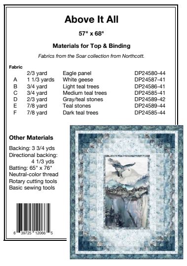 Above It All PDF Download Quilt Pattern by Pine Tree Country Quilts