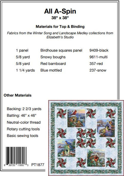 All A Spin PDF Download Quilt Pattern by Pine Tree Country Quilts