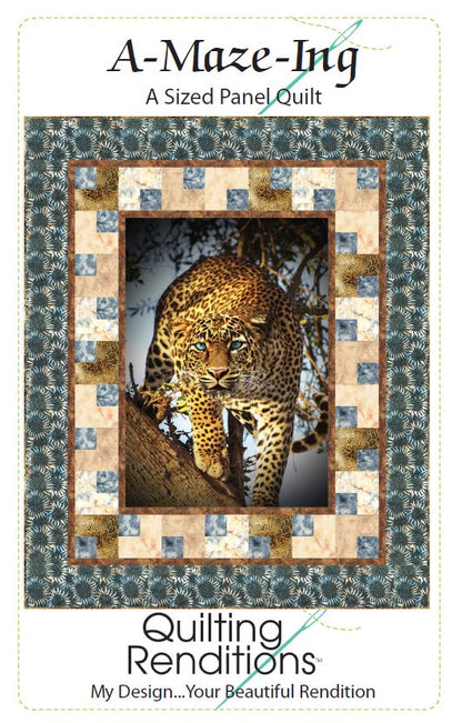 Amazing PDF Download Panel Quilt Pattern by Quilting Renditions