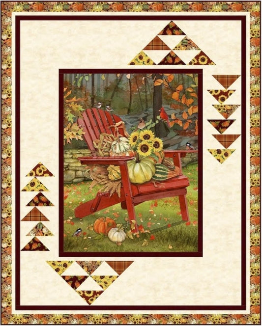 Autumn Easy PDF Download Quilt Pattern by Pine Tree Country Quilts