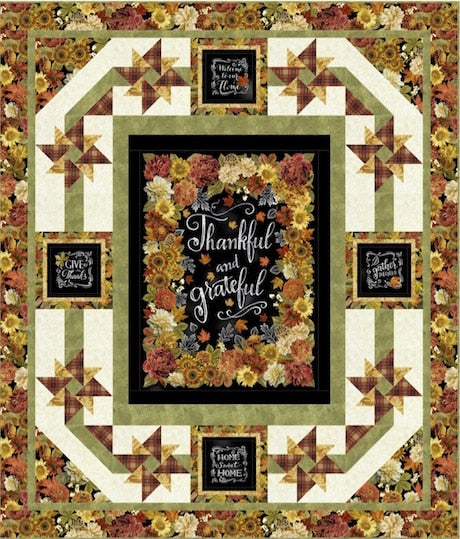 Autumn Garden PDF Download Quilt Pattern by Pine Tree Country Quilts