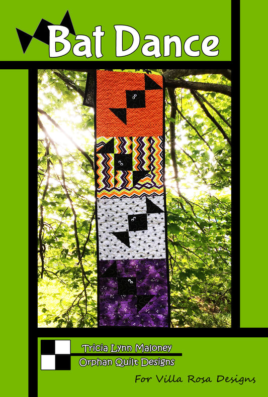 Bat Dance PDF Quilt Pattern by Villa Rosa Designs