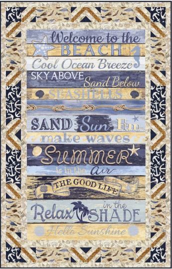 Beach Memories PDF Download Quilt Pattern by Pine Tree Country Quilts