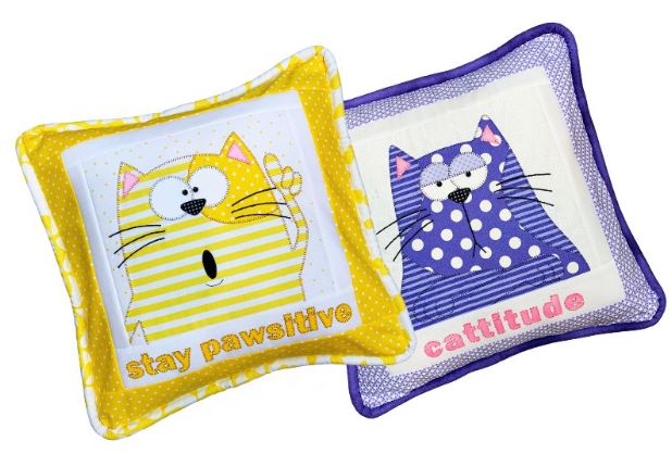 Cats PDF Download Quilt Pattern by Amy Bradley