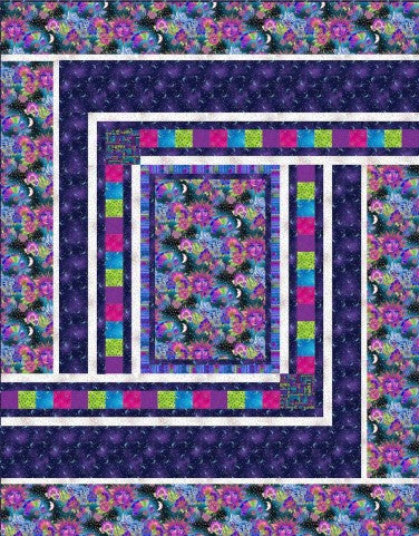 Celestial Travel PDF Download Quilt Pattern by Pine Tree Country Quilts