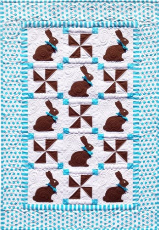 Chocolate Bunnies Quilt PDF Download Quilt Pattern by Amy Bradley