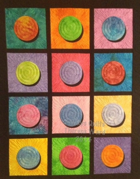 Circles and Shadows PDF Download Quilt Pattern by Always Quilts
