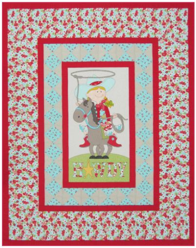 Little Cowboy & Cowgirl Quilt Pattern by Amy Bradley