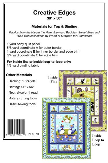 Creative Edges PDF Download Quilt Pattern by Pine Tree Country Quilts