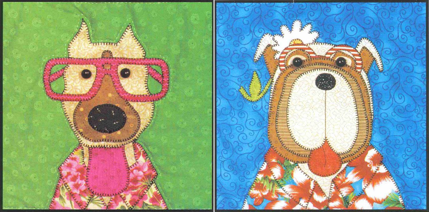 Dazzling Dogs PDF Download Quilt Pattern by Amy Bradley