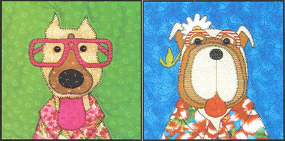 Dazzling Dogs PDF Download Quilt Pattern by Amy Bradley