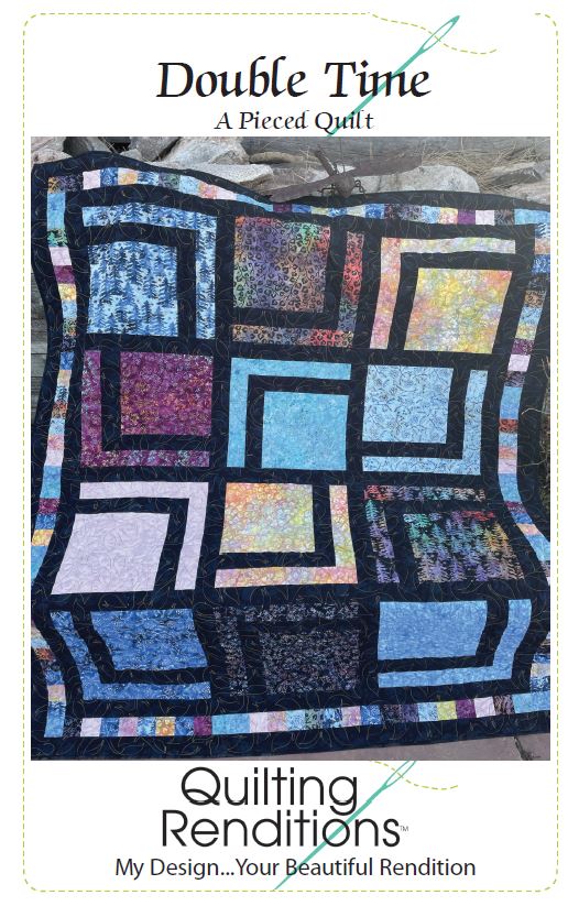 Double Time PDF Download Quilt Pattern by Quilting Renditions