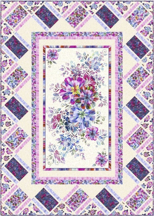 Floral Fascination PDF Download Quilt Pattern by Pine Tree Country Quilts