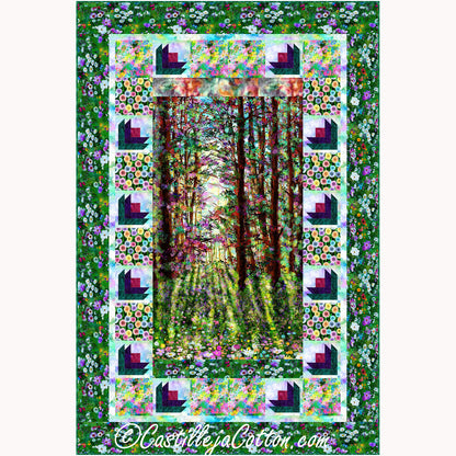 Floral Meadow PDF Quilt Pattern by Castilleja Cotton