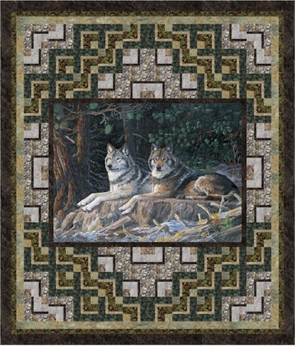 Forest Still Life PDF Download Quilt Pattern by Pine Tree Country Quilts