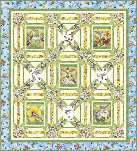 Garden Wonders Fabric Panel Quilt Pattern