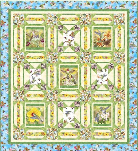 Garden Wonders PDF Download Quilt Pattern by Pine Tree Country Quilts