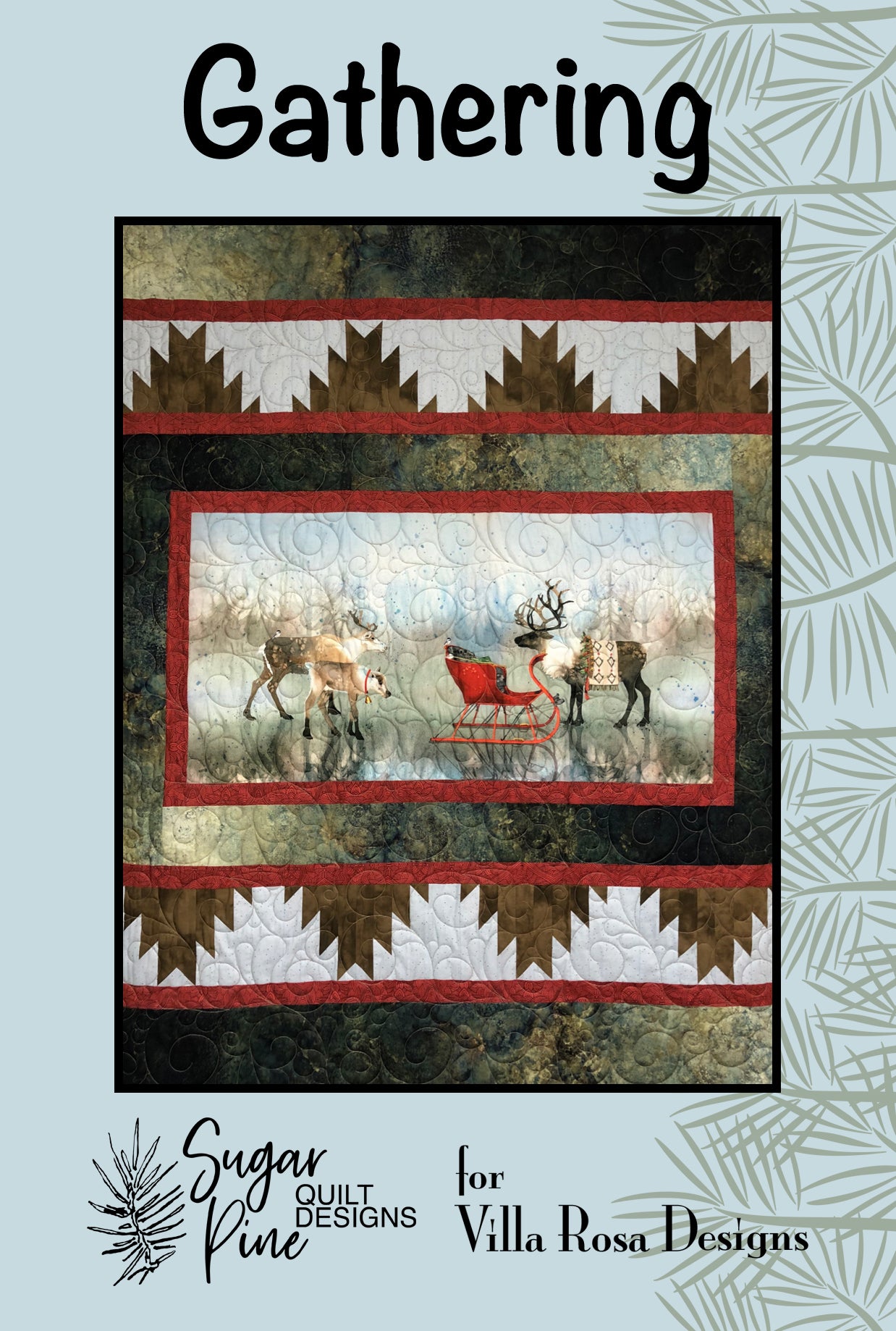 Gathering PDF Quilt Pattern by Villa Rosa Designs