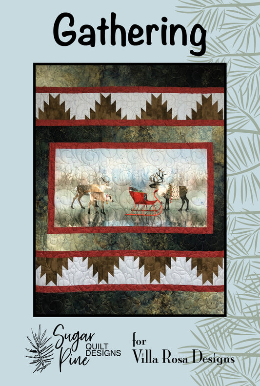 Gathering PDF Quilt Pattern by Villa Rosa Designs