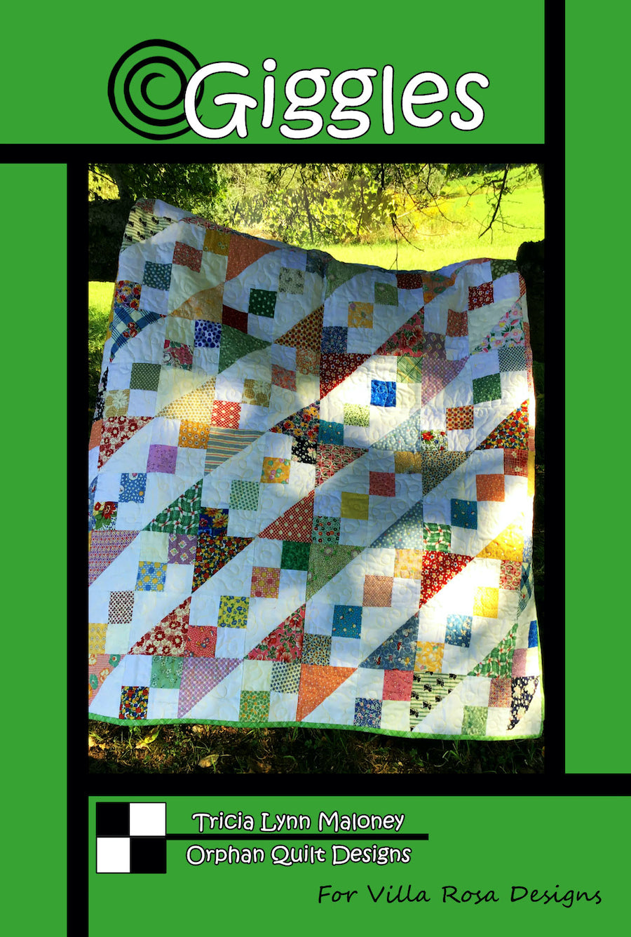 Giggles PDF Quilt Pattern by Villa Rosa Designs
