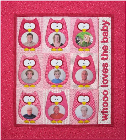 The Hoots PDF Download Quilt Pattern by Amy Bradley