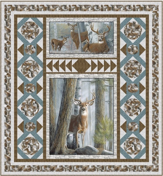 In the Woods PDF Download Quilt Pattern by Pine Tree Country Quilts