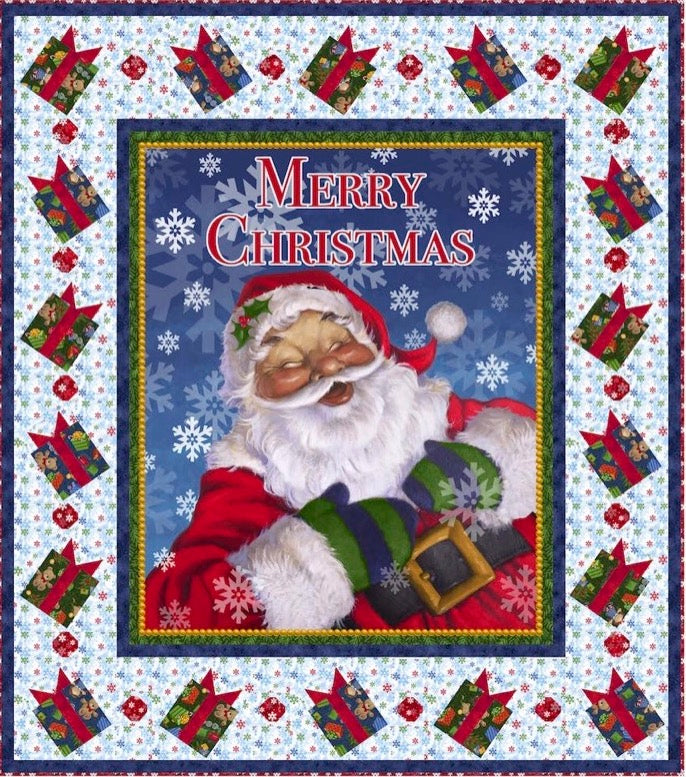 Juggling Santa PDF Download Quilt Pattern by Pine Tree Country Quilts