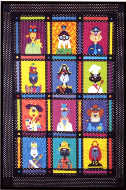 Kitty City PDF Download Quilt Pattern by Amy Bradley