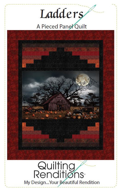 Ladders PDF Download Panel Quilt Pattern by Quilting Renditions