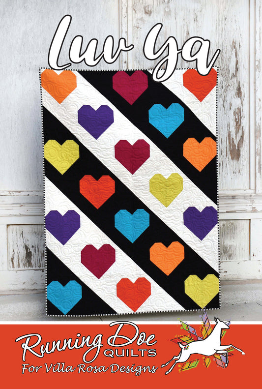 Luv Ya PDF Quilt Pattern by Villa Rosa Designs