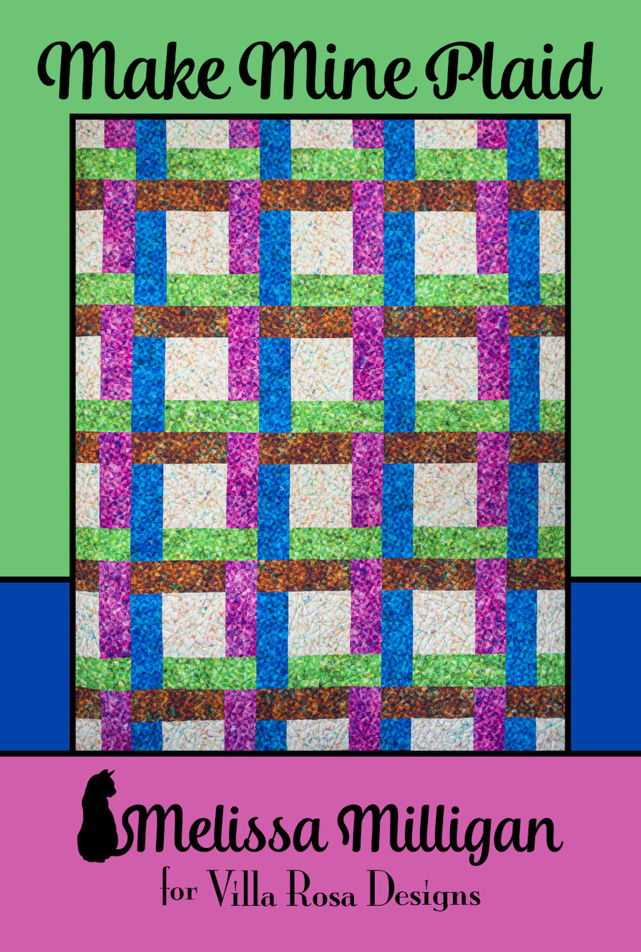 Make Mine Plaid PDF Quilt Pattern by Villa Rosa Designs
