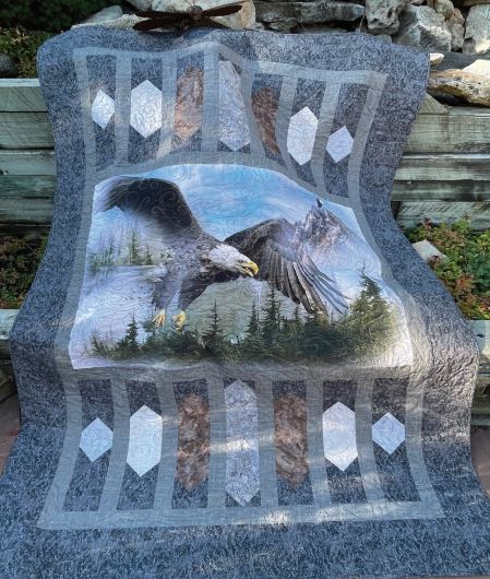 Mandapa PDF Quilt Pattern by Quilting Renditions