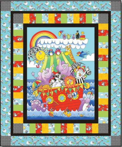 Noah's Ark Story Fabric Panel #20**