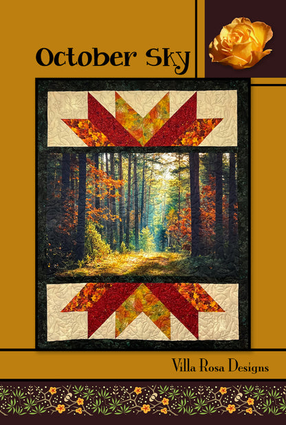 October Sky PDF Quilt Pattern by Villa Rosa Designs