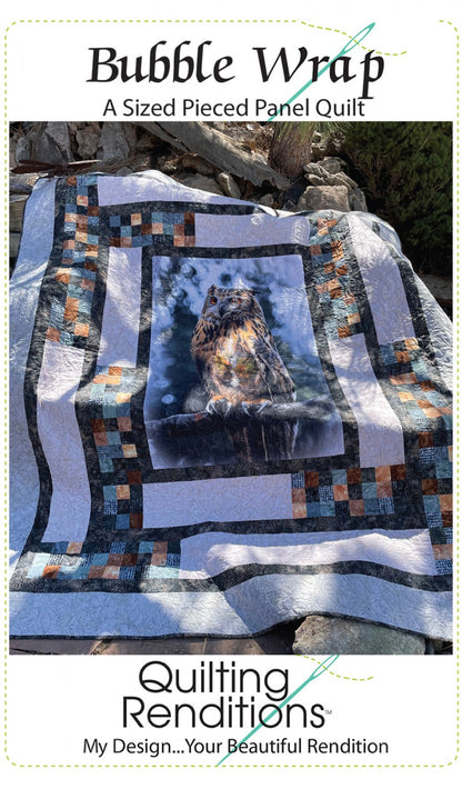 Bubble Wrap Panel PDF Quilt Pattern by Quilting Renditions