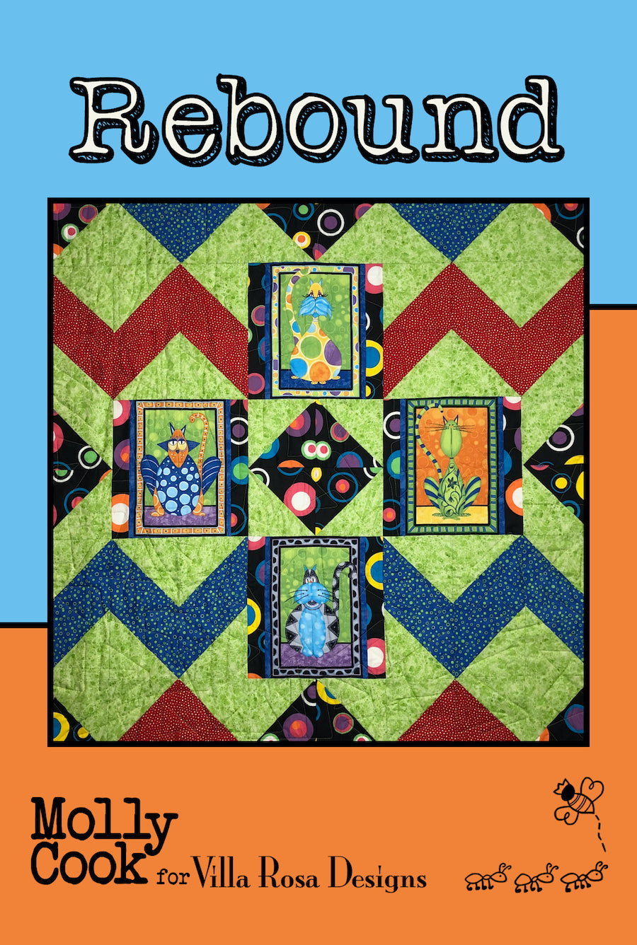 Rebound PDF Quilt Pattern by Villa Rosa Designs