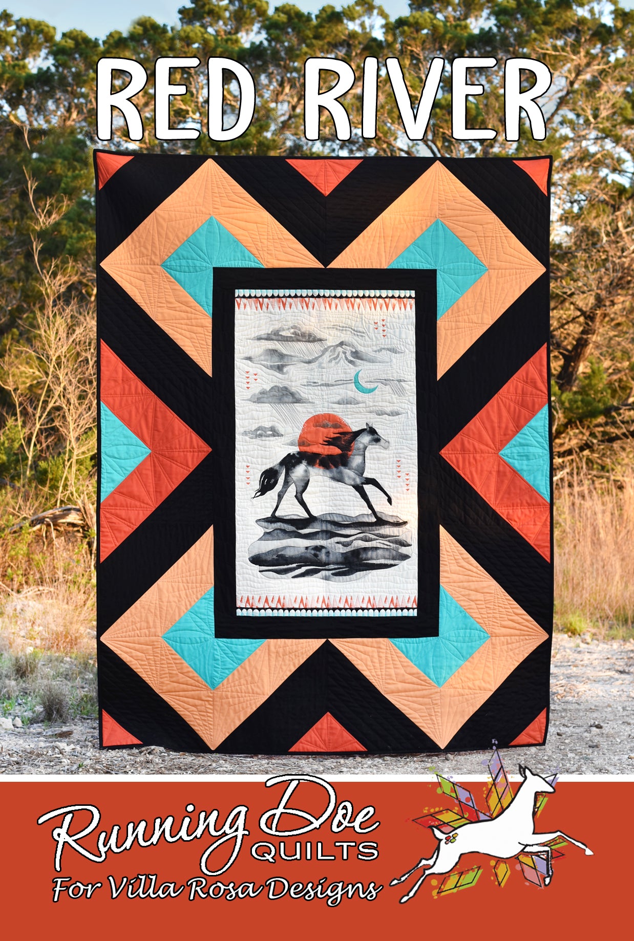Red River PDF Quilt Pattern by Villa Rosa Designs