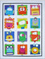 Robots Quilt and Pocket Organizer PDF Download Quilt Pattern by Amy Bradley