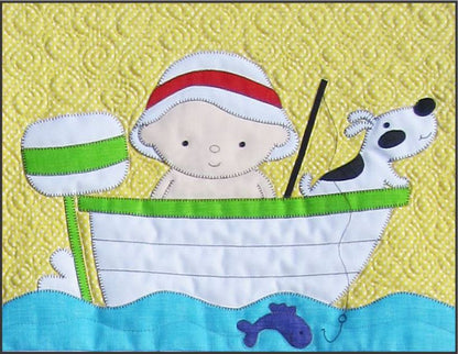 Babies Seven Block PDF Download Quilt Pattern by Amy Bradley