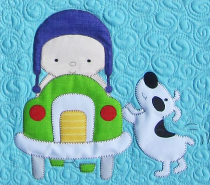 Babies Seven Block PDF Download Quilt Pattern by Amy Bradley