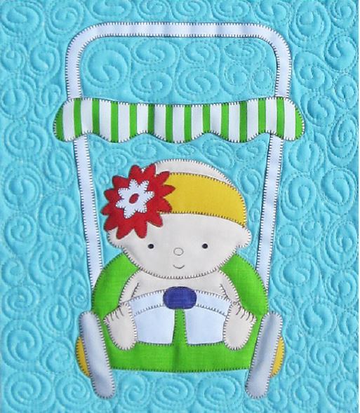 Babies Seven Block PDF Download Quilt Pattern by Amy Bradley